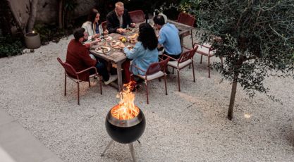 Brasero höfats moon 55 pied haut chez Barbecue and co_4